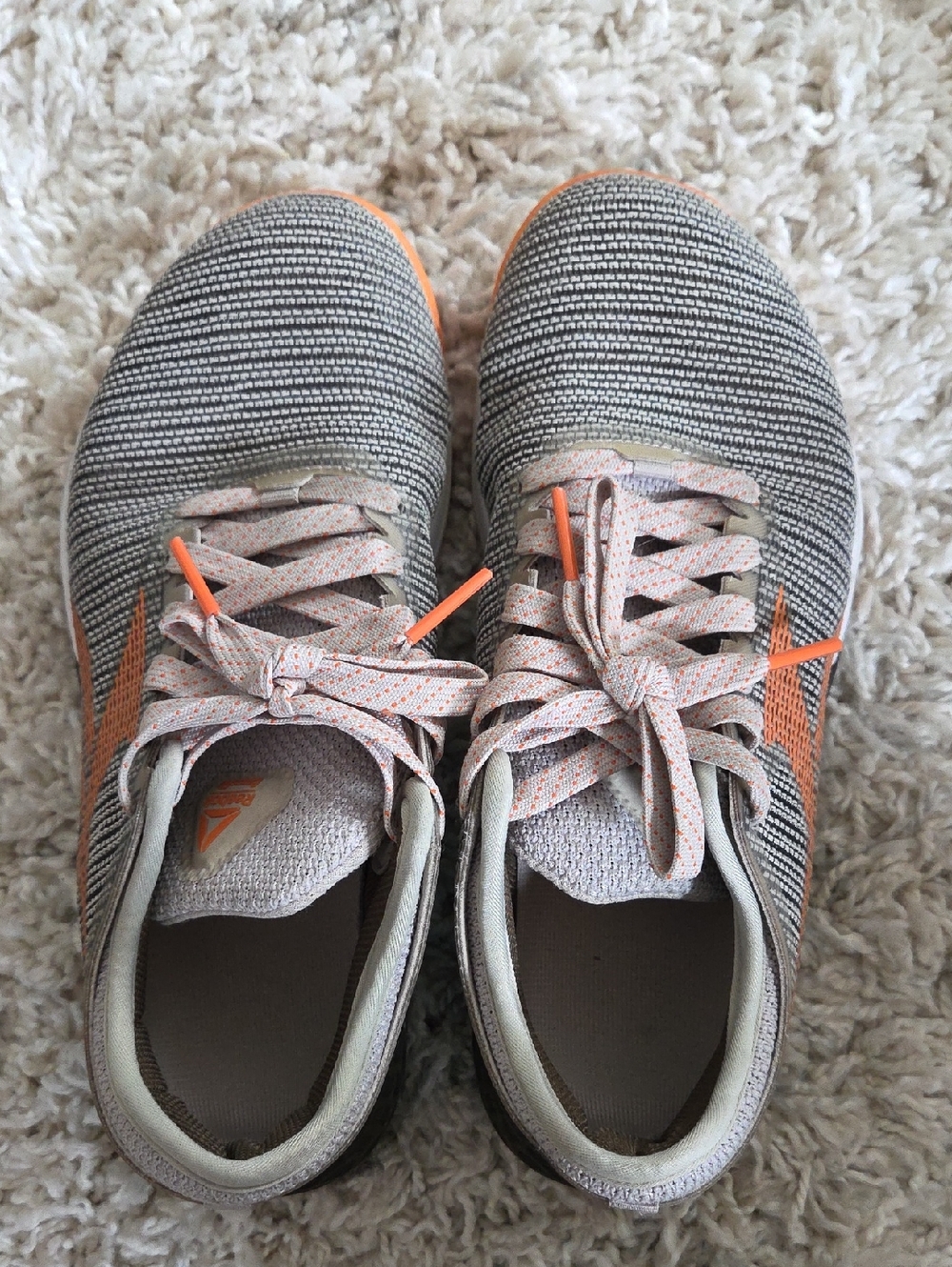 Reebok Nano Crossfit Shoes in Olive and Orange